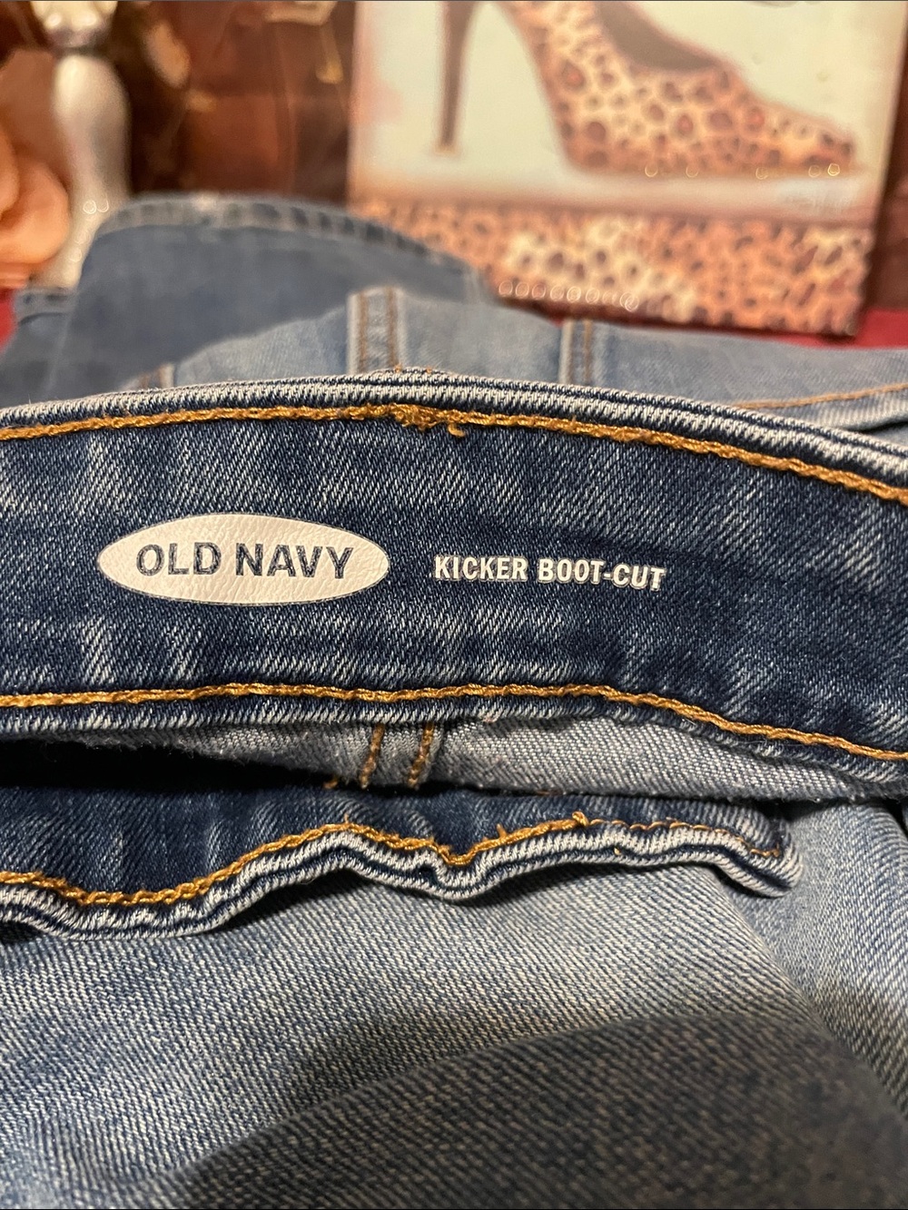 Classic Women's Blue Denim Jeans - Comfortable Everyday Fit - Picture 2 of 2